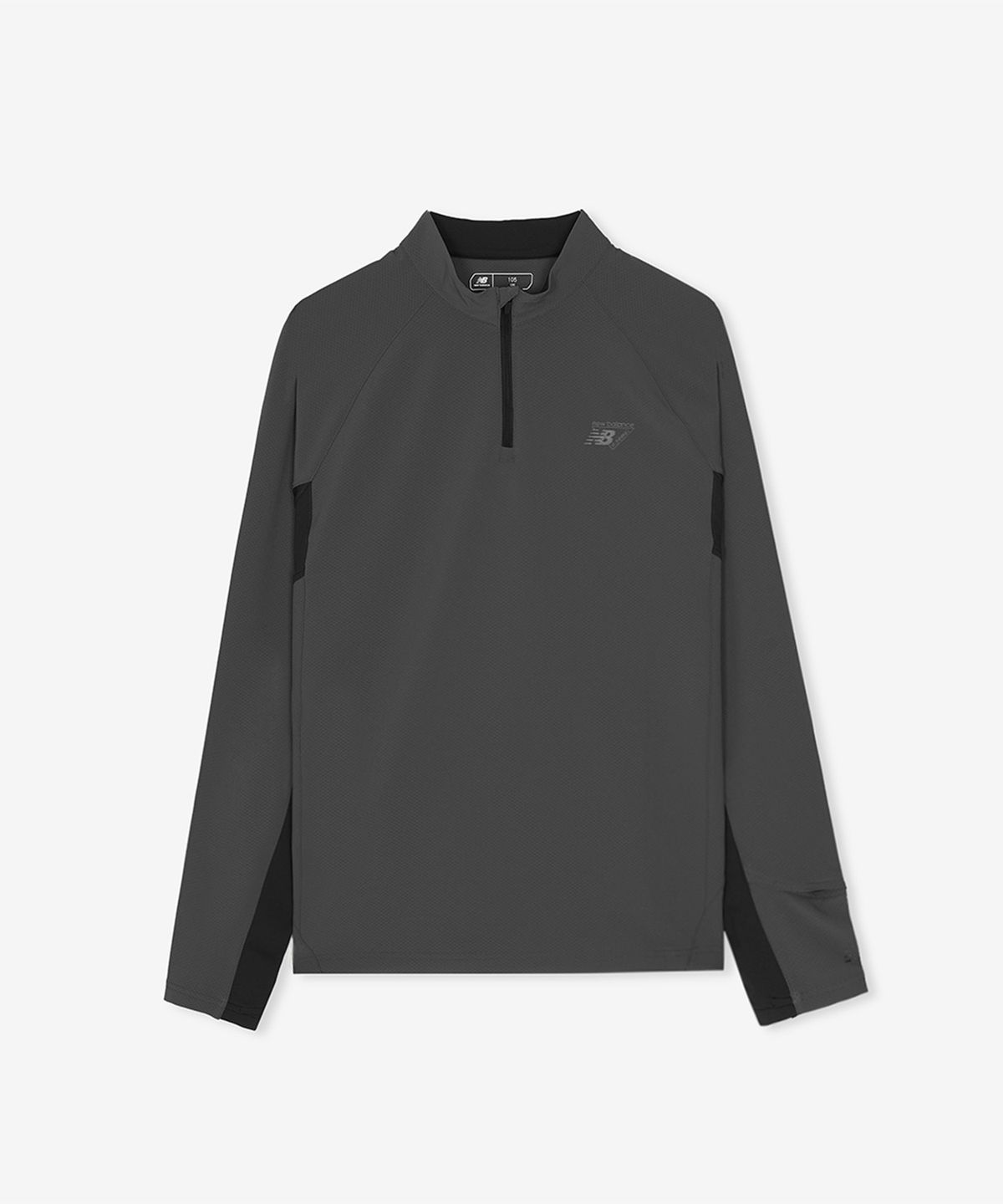 뉴발란스(NEW BALANCE) NBMDG45903 / UNI RC 하이브리드 스탠넥 베이스레이어 (GRAY)