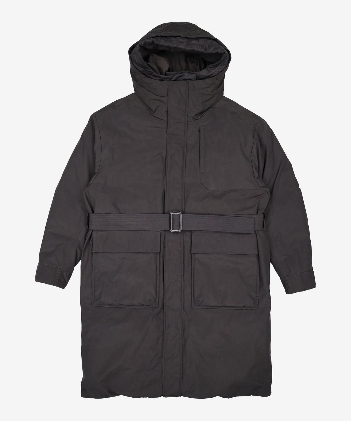 메종미네드(MAISON MINED) BLACK DOUBLE LONG GOOSE DOWN S