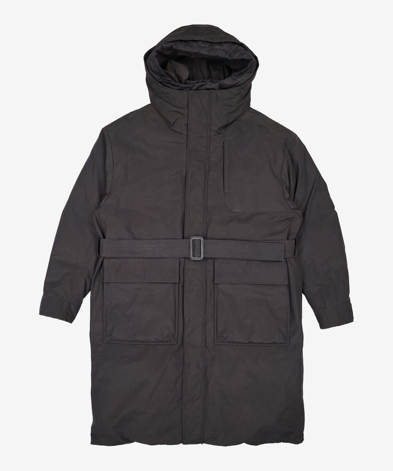 BLACK DOUBLE LONG GOOSE DOWN S