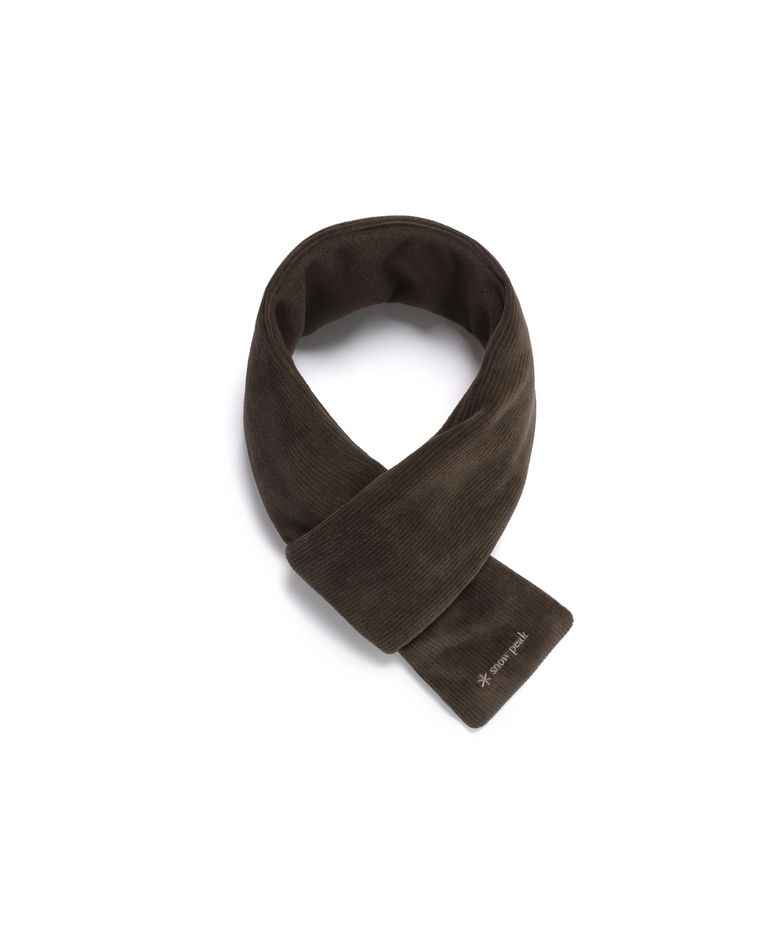 코듀로이 씬클라우드 머플러 (S26WUFWA61) Choco Brown