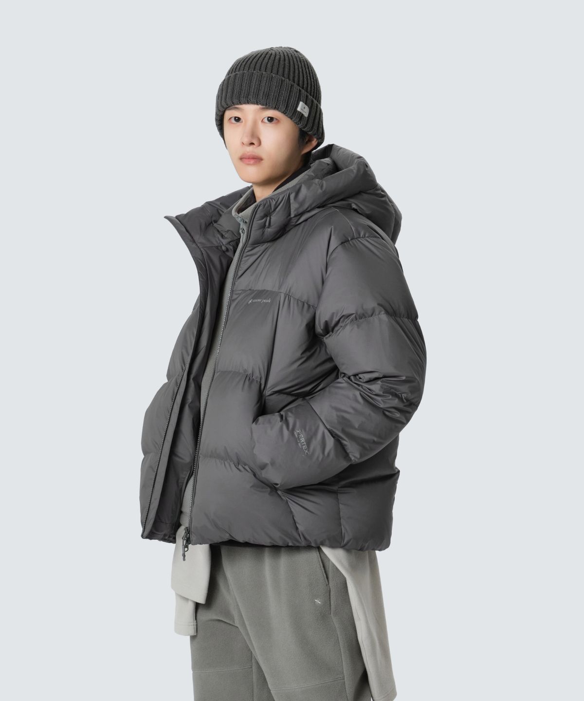 스노우피크 어패럴(SNOWPEAK APPAREL) 에어노바 퍼텍스 퀀텀 에어 헤비 다운 자켓 (S26WMPDJ14) Dark Gray