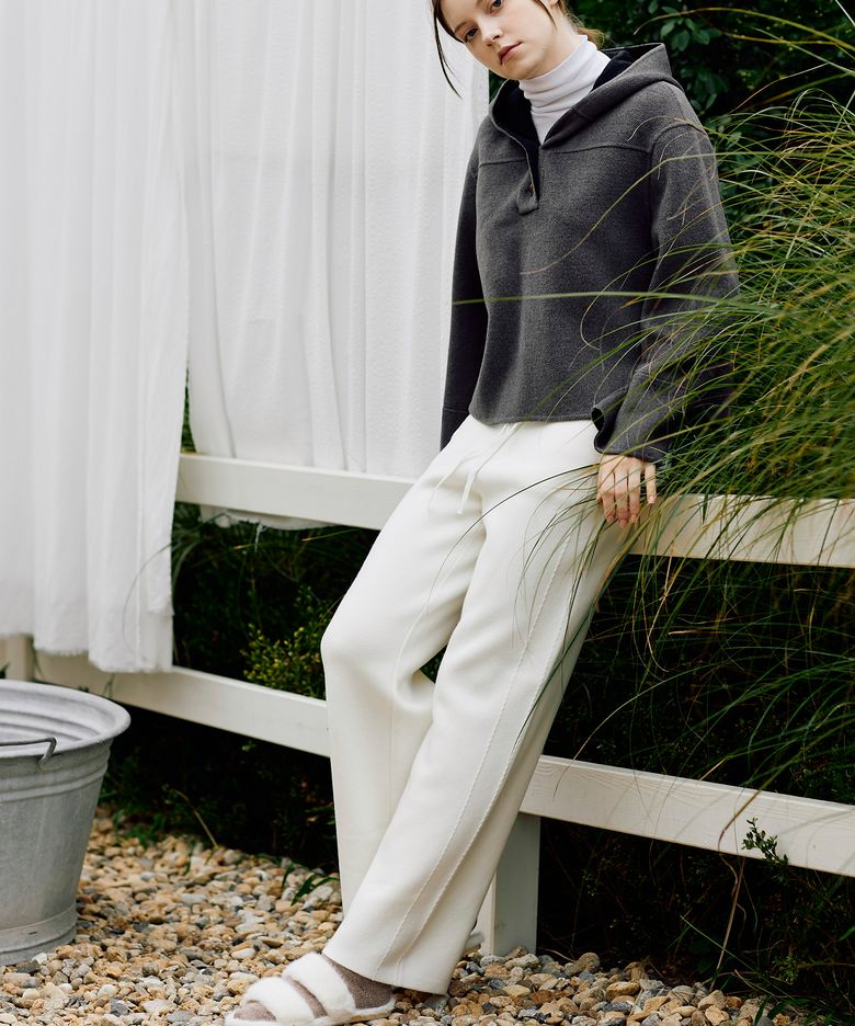 RORO IVORY KNIT PANTS