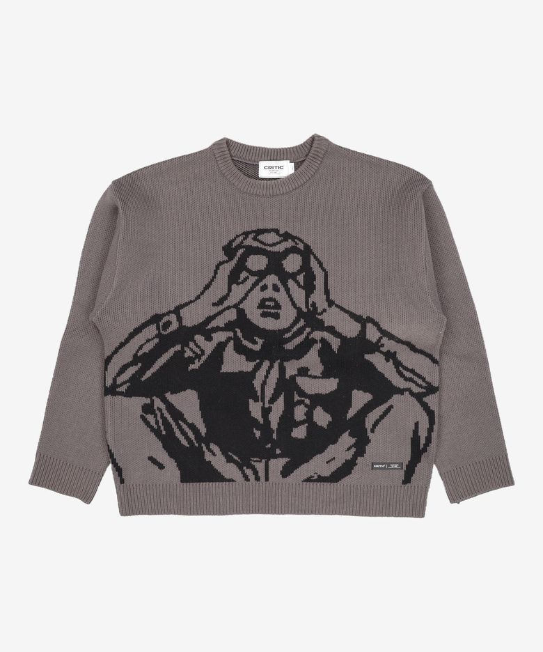 SCOUTS BOY 니트 Charcoal L