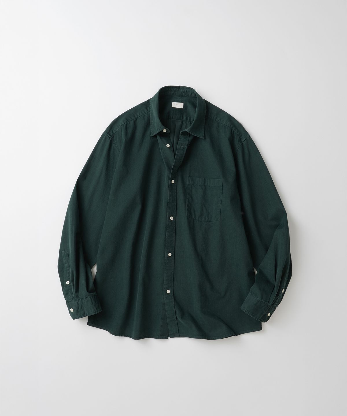 와기(WHAGI) Vintage Regular Collar Shirt (Vintage Green)