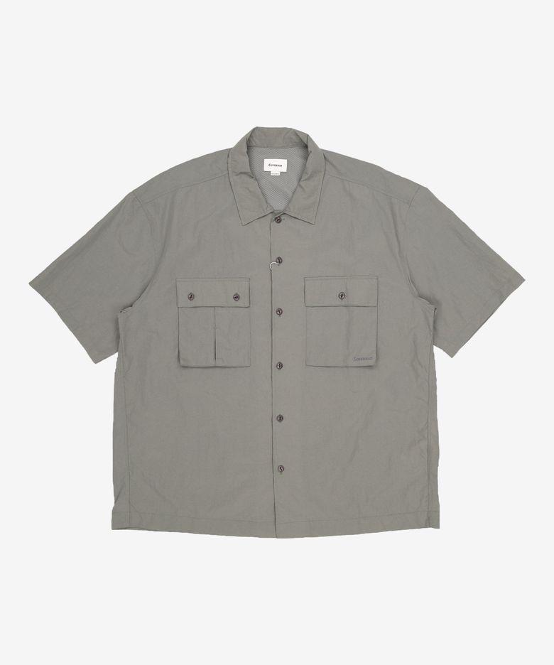 나일론 퍼티그 하프 셔츠 Sage XXL