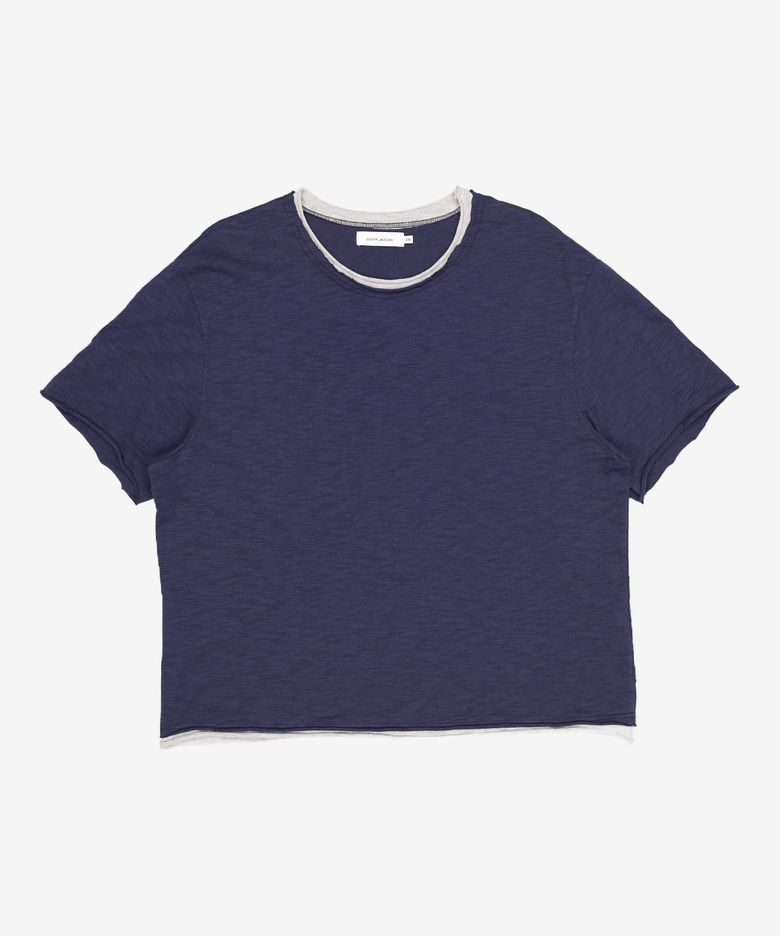 컷오프 레이어드 슬럽 티셔츠 XXL