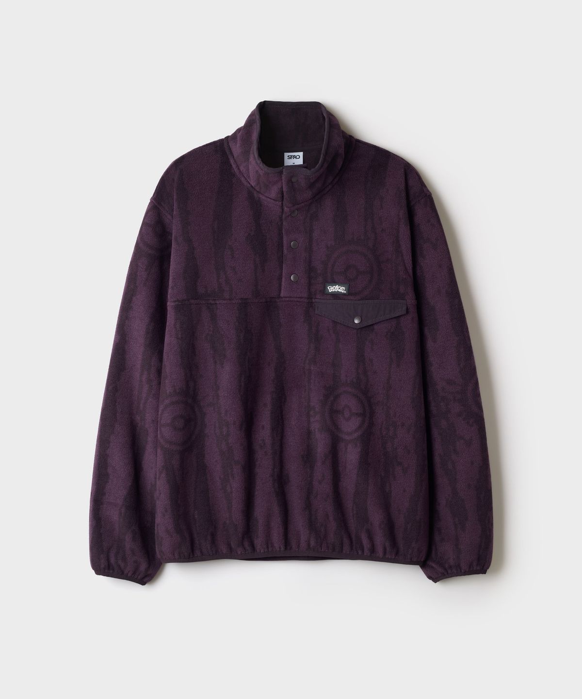 스파오(SPAO) [포켓몬] 플리스 반집업(Purple)_SPFZG4TU06