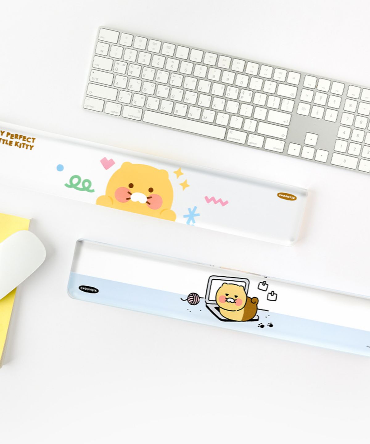 카카오프렌즈 파트너(KAKAOFRIENDS PARTNERS) 카카오프렌즈 춘식이 아크릴 키보드 팜레스트 풀타입