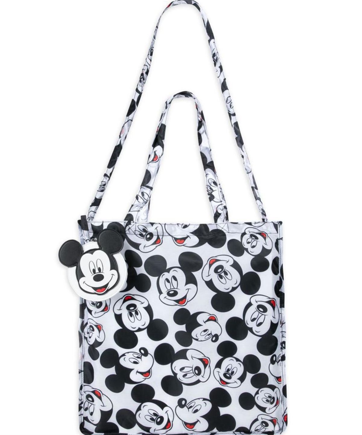 디즈니 스토어(DISNEY STORE) 미키와 친구들 미키 휴대용 장바구니 파우치 키링 (1000102687)