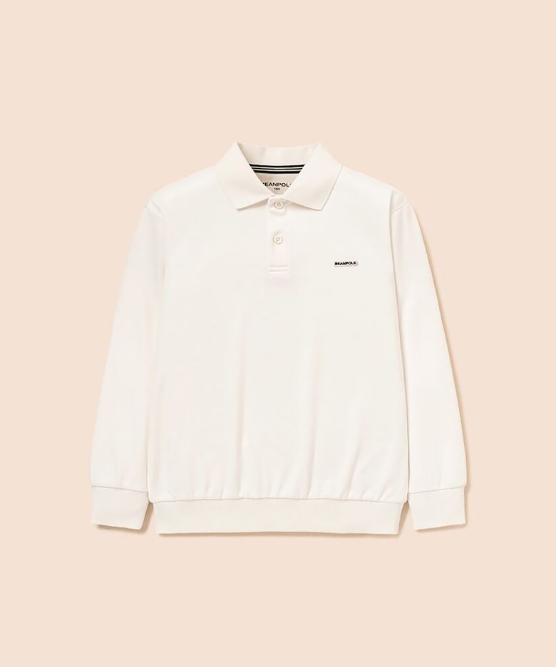 [Essential] Daily soft 칼라넥 티셔츠  아이보리 (BI6941UE40)