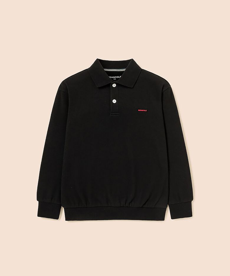 [Essential] Daily soft 칼라넥 티셔츠  블랙 (BI6941UE45)