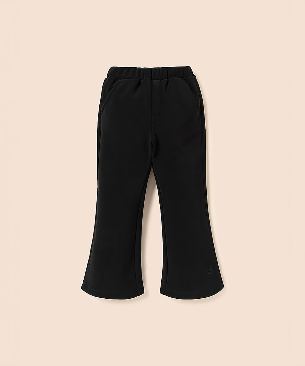 빈폴 키즈(BEANPOLE KIDS) 여아 폴리 기모 부츠컷 팬츠  블랙 (BI6X21G015)