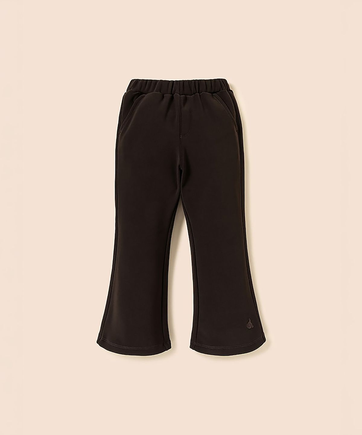 빈폴 키즈(BEANPOLE KIDS) 여아 폴리 기모 부츠컷 팬츠  브라운 (BI6X21G01D)