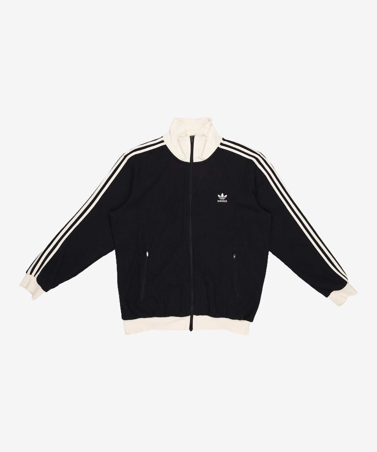 아디다스(ADIDAS) 아디컬러 클래식 트랙탑 (와플) - 블랙 / JW0110 XXL