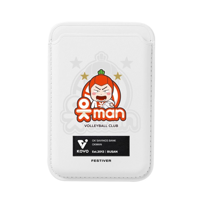 KOVO OK저축은행 읏맨 라벨 맥세이프 카드지갑