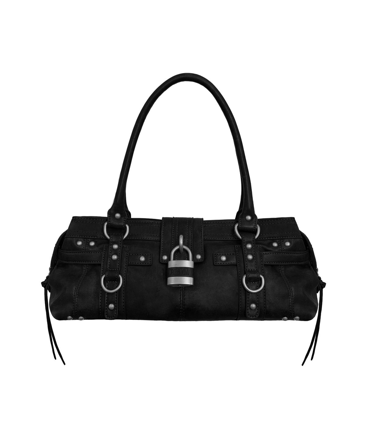 파시온(PASION) 보니 빈티지 버클 백_블랙 Bonnie Vintage Buckle Bag_Black