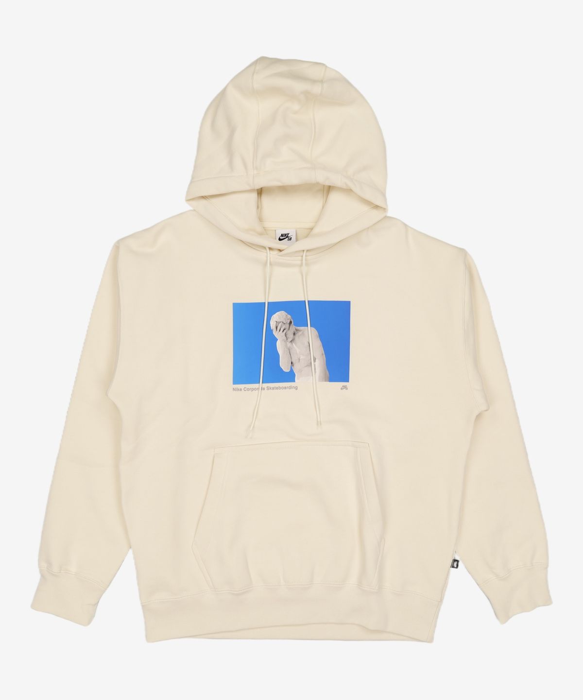 나이키(NIKE) SB 플리스 풀오버 스케이트보딩 후디 M - 코코넛 밀크 / FN2557-113 L