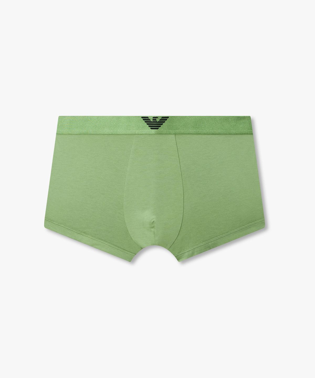 엠포리오 아르마니 언더웨어(EMPORIO ARMANI UNDERWEAR) 남성 이글 로고 글로시 밴딩 드로즈_그린 0816312078