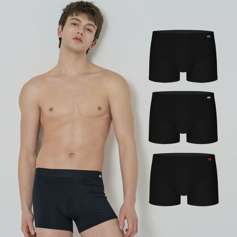 [3PACK] 모달스판 드로즈_컬러혼합