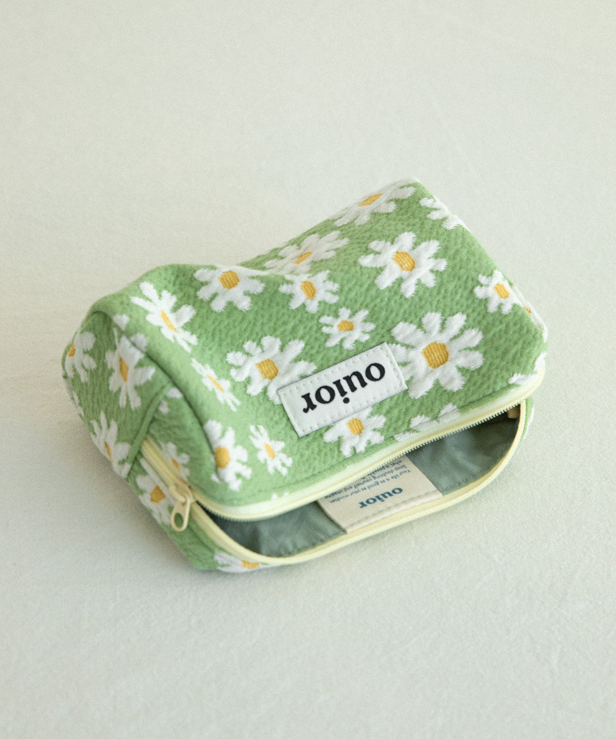위올(OUIOR) [기프트박스]ouior everyday pouch_marguerite green