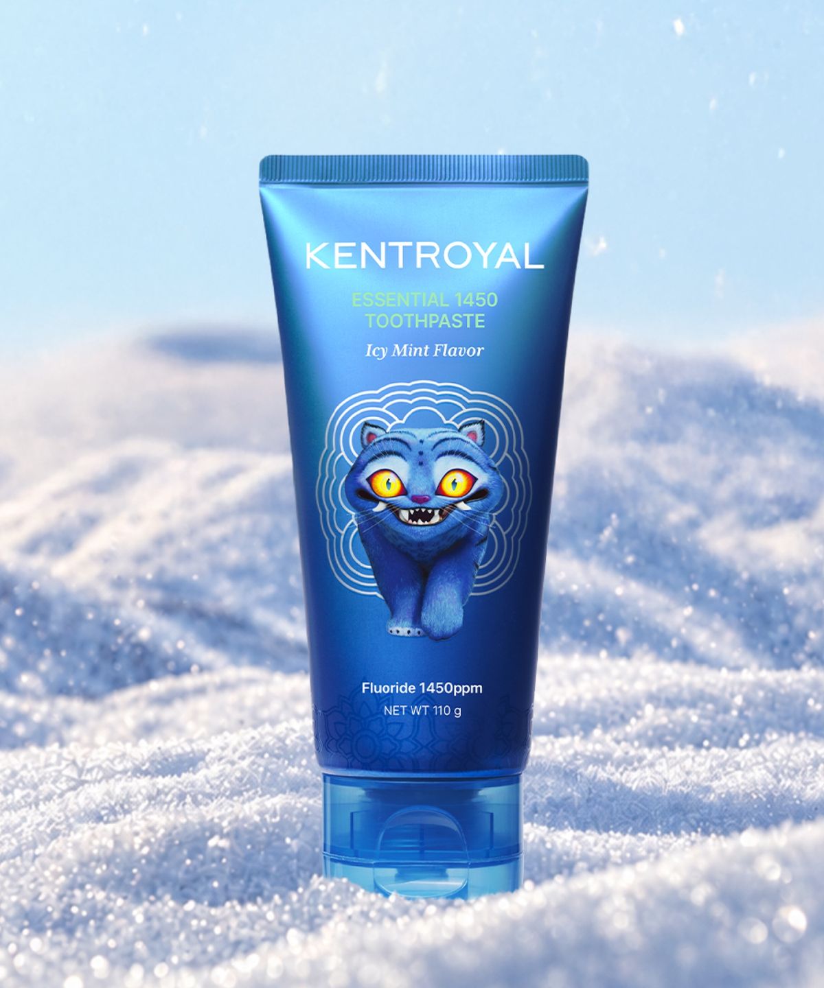 켄트로얄(KENTROYAL) 에센셜 일사오공 치약 110g 아이시민트향 1개