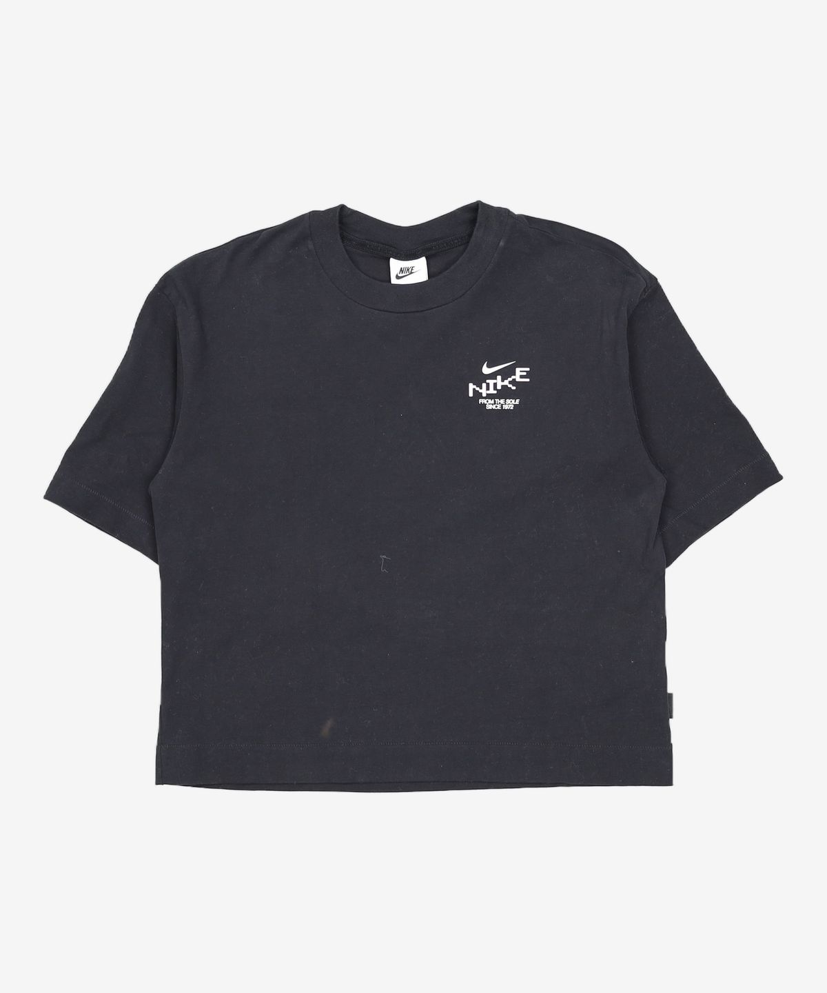 나이키(NIKE) 스포츠웨어 오버사이즈 미드 크롭 티셔츠 W - 블랙 / IV3241-010 S
