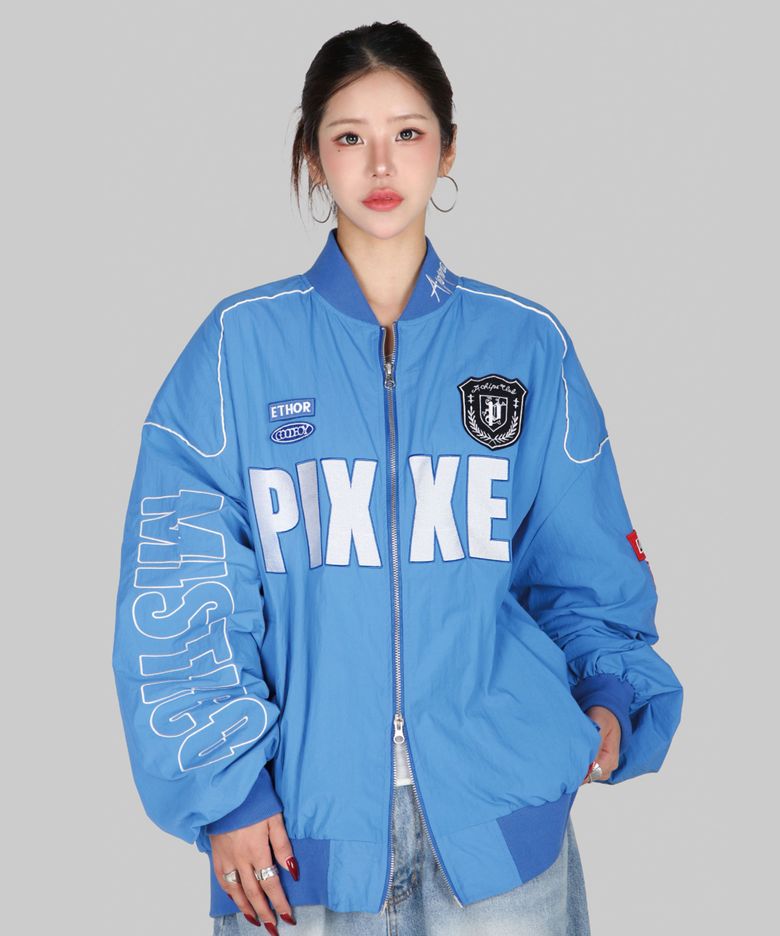 Racing bomber [ blue ]
