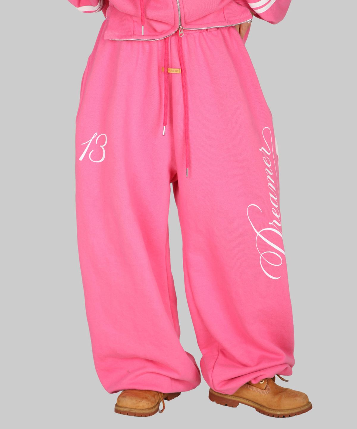 달솜(DALSOM) Horse Track Pants [ pink ]