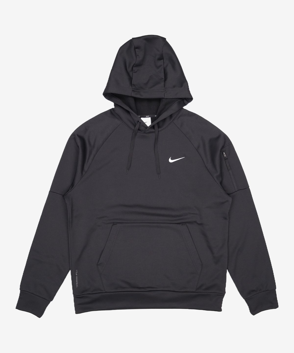 나이키(NIKE) 써마 핏 풀오버 피트니스 후디 M - 블랙:화이트 / DQ4835-010 L