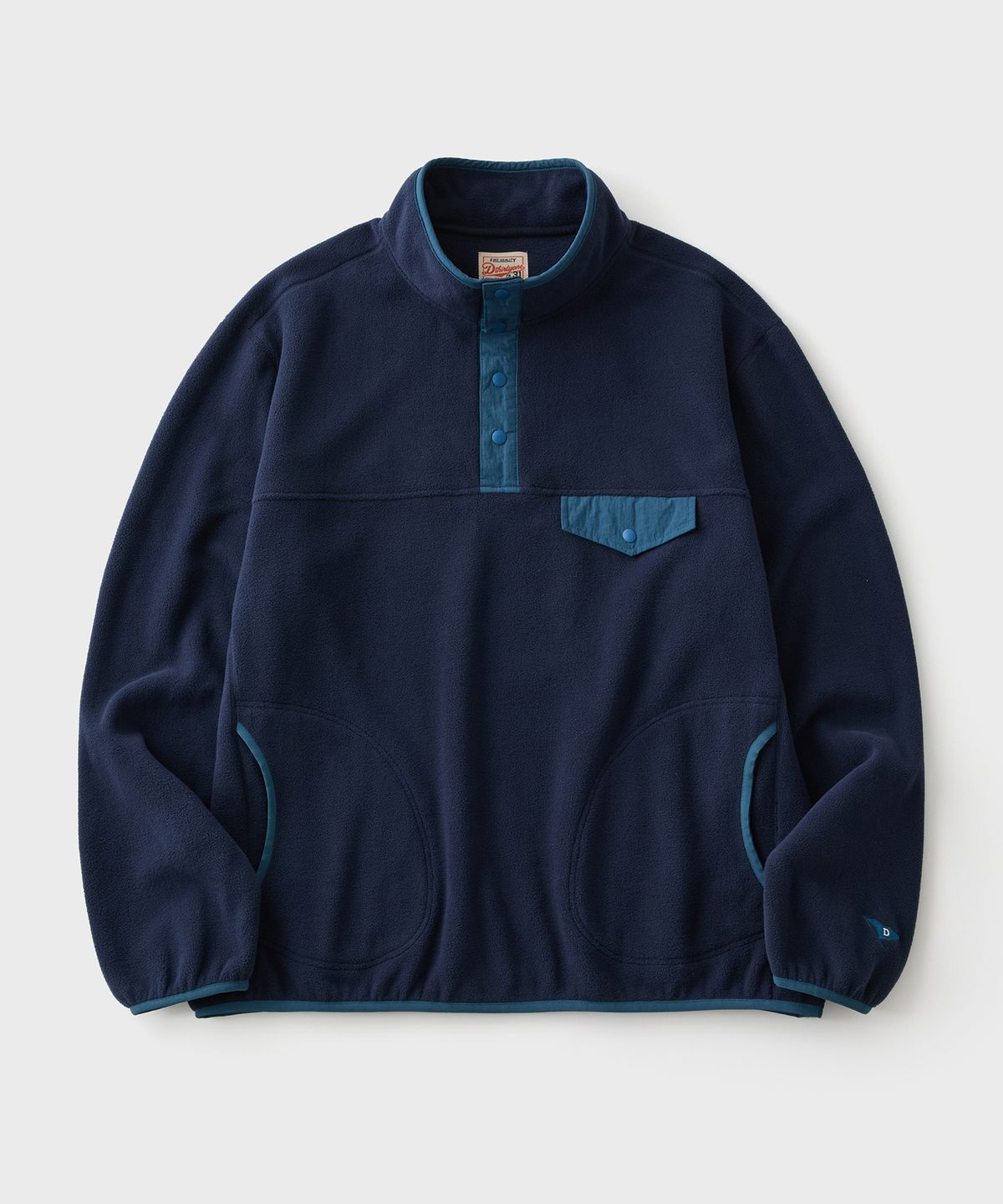 디써티원(DTHIRTYONE) Pennant Fleece Pullover (Navy)