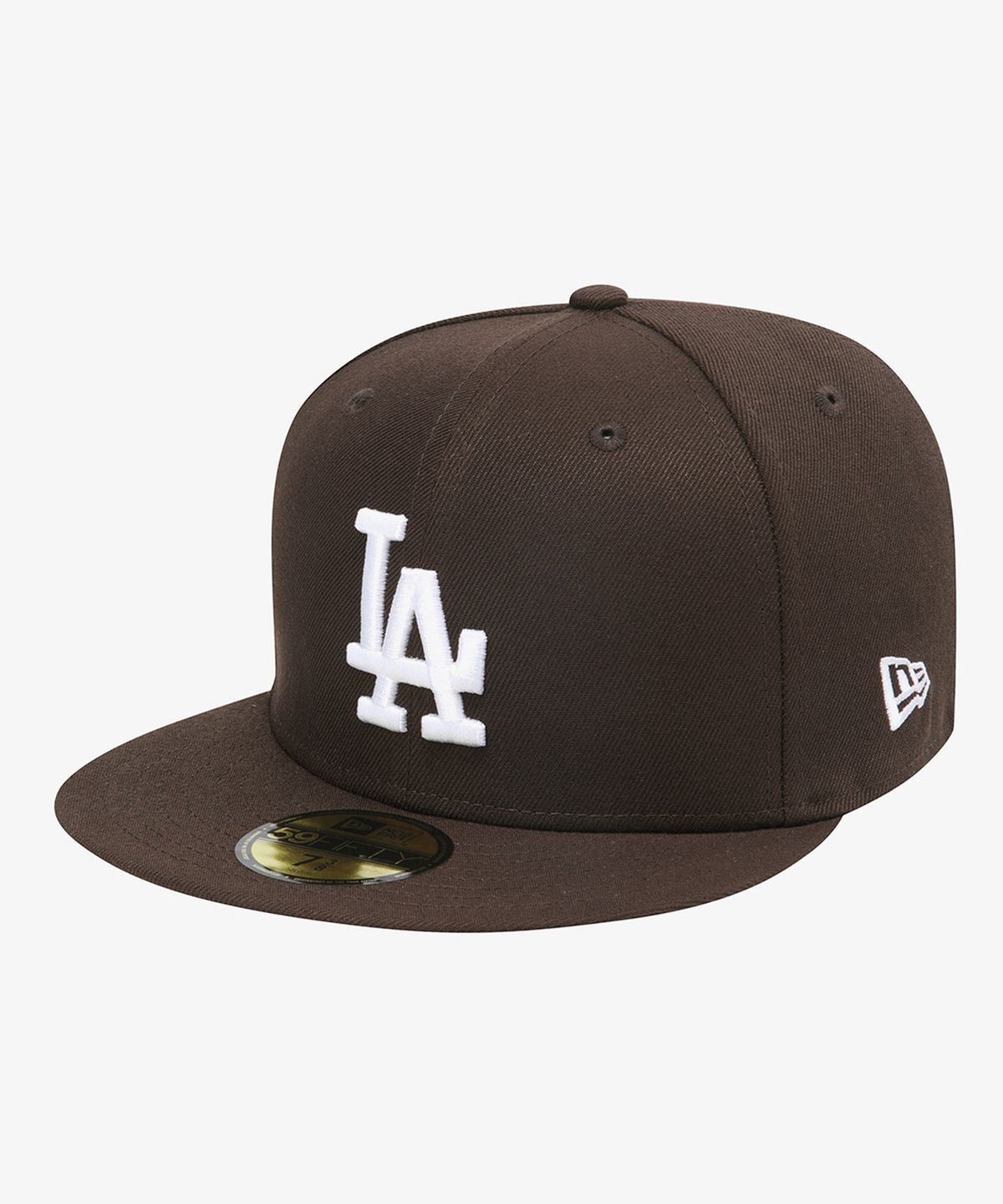 뉴에라(NEW ERA) MLB LA 다저스 월드 시리즈 패치 피티드캡 번트 우드/블로썸 15411775