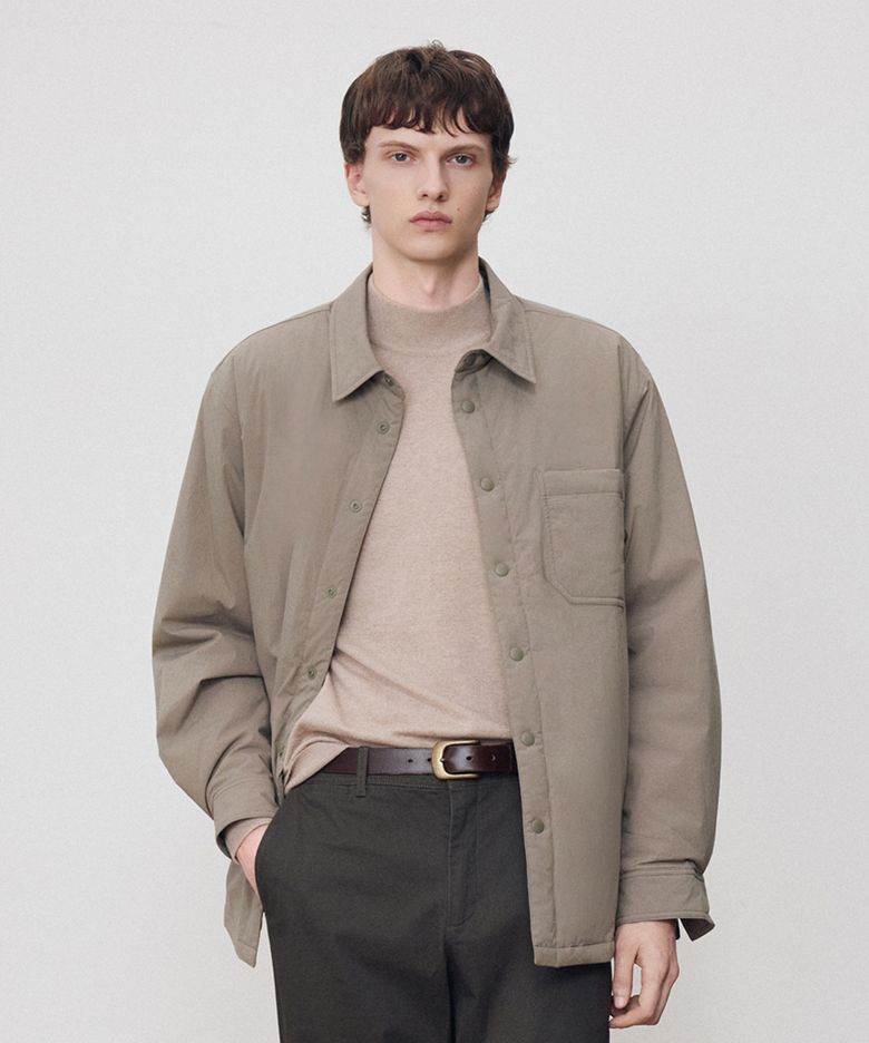 26FW comfortemp 라이트 패딩 재킷 베이지