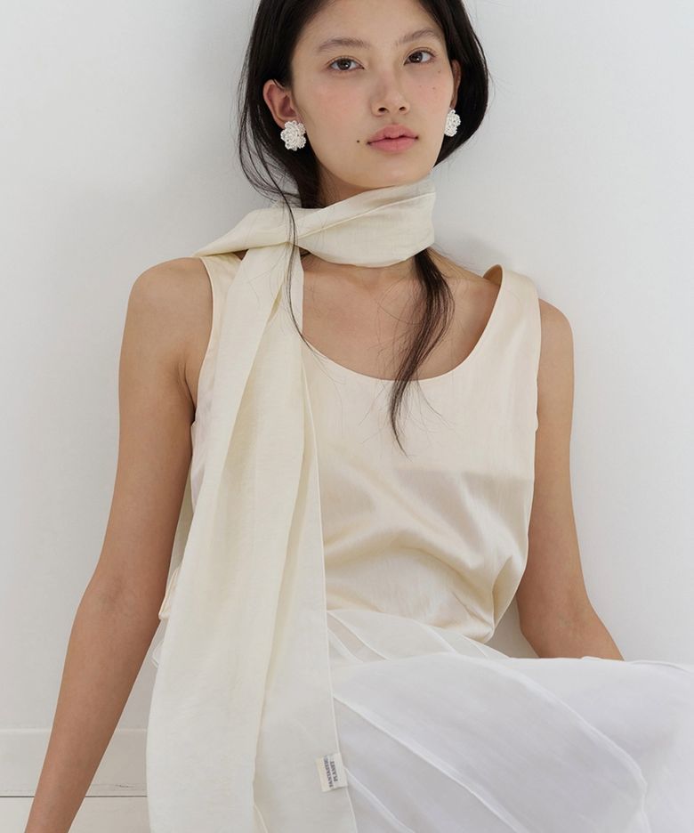 sheer glow scarf (2colors)