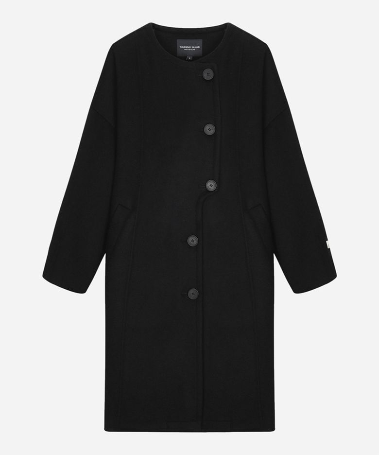 언발란스 핸드메이드 코트_T258MCT344W