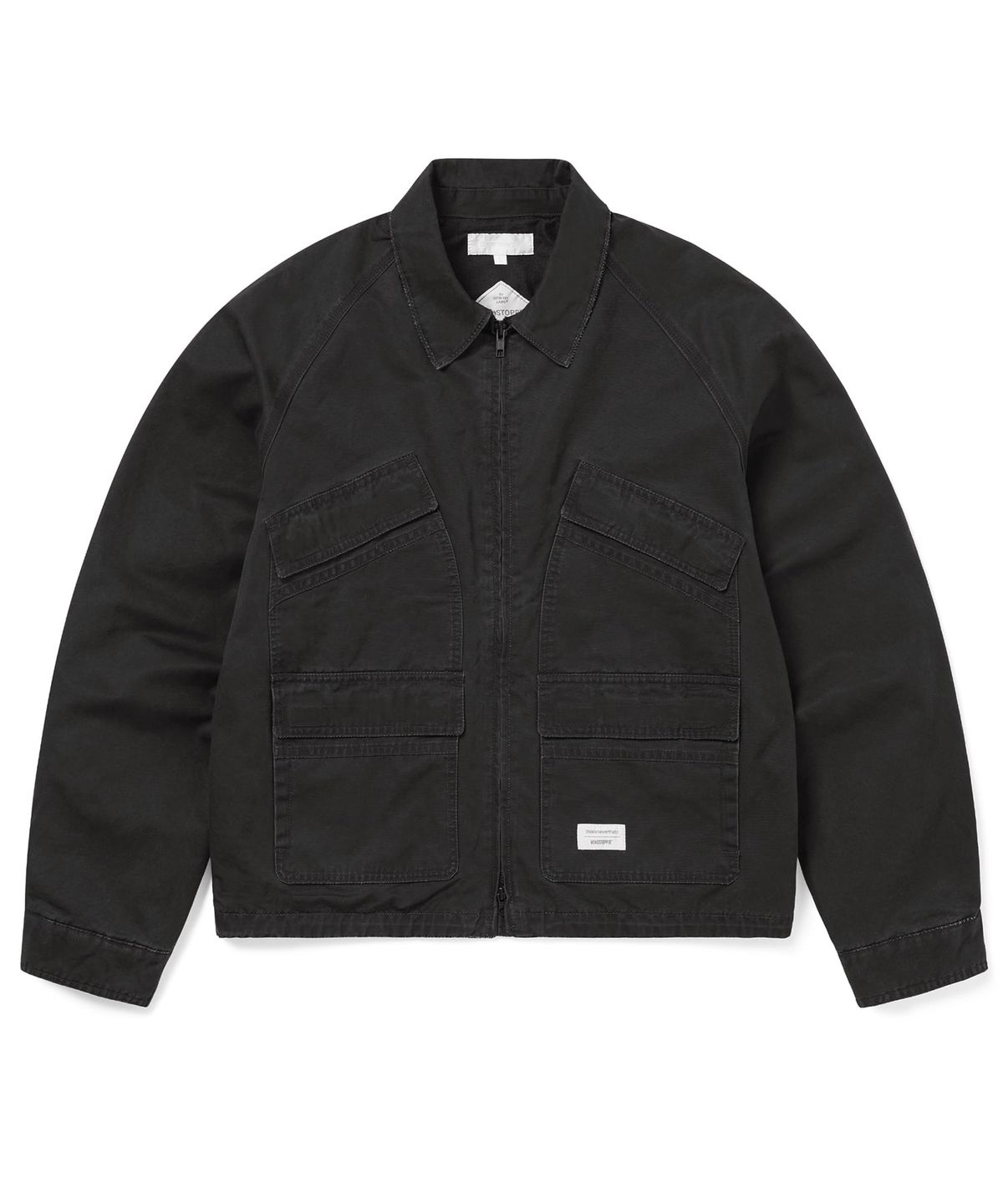 디스이즈네버댓(THISISNEVERTHAT) GORE-TEX WINDSTOPPER Utility Jacket Off Black