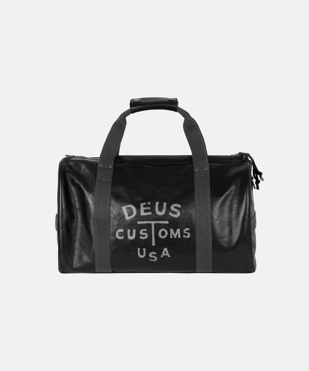 데우스 엑스 마키나(DEUS EX MACHINA) The Leather Boston Bag_Black