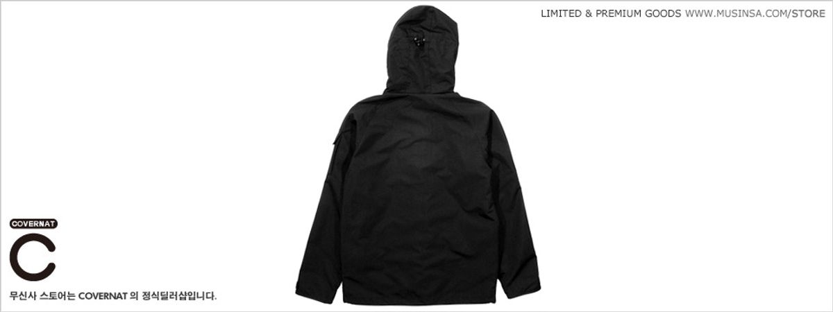 커버낫(COVERNAT) 2L Field Parka Black