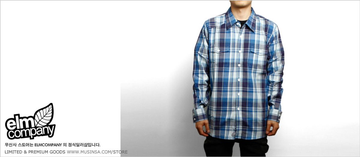 엘름(ELM) Sullivan Woven Blue