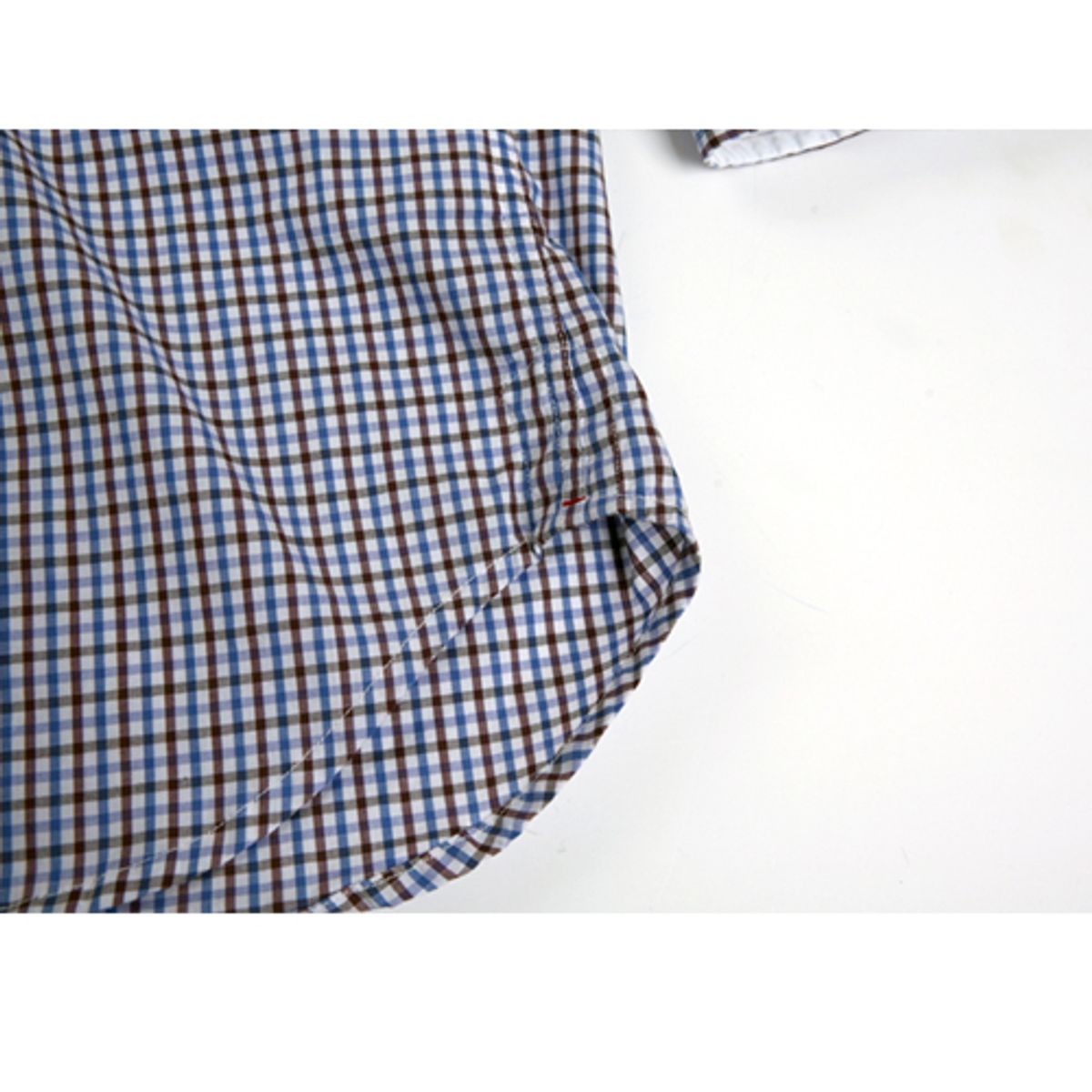 스웰맙(SWELLMOB) PULLOVER SHIRTS BROWN PLAID