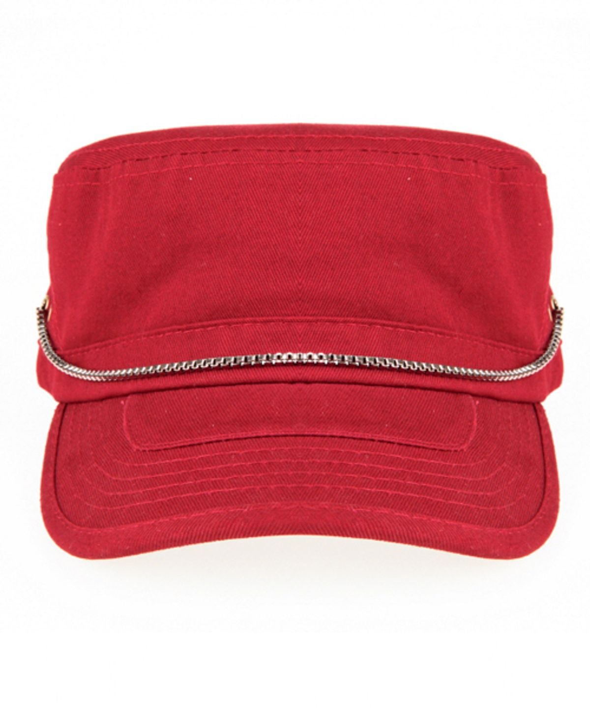 에잇볼륨(EIGHTVOLUME) EV CHAIN MILITARY CAP (RED)