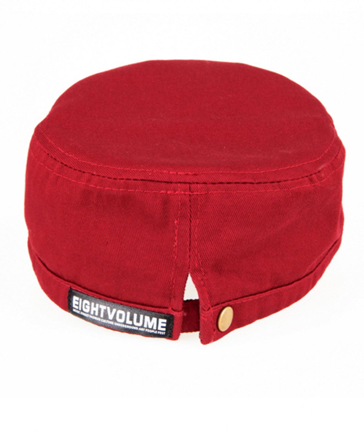 에잇볼륨(EIGHTVOLUME) EV CHAIN MILITARY CAP (RED)