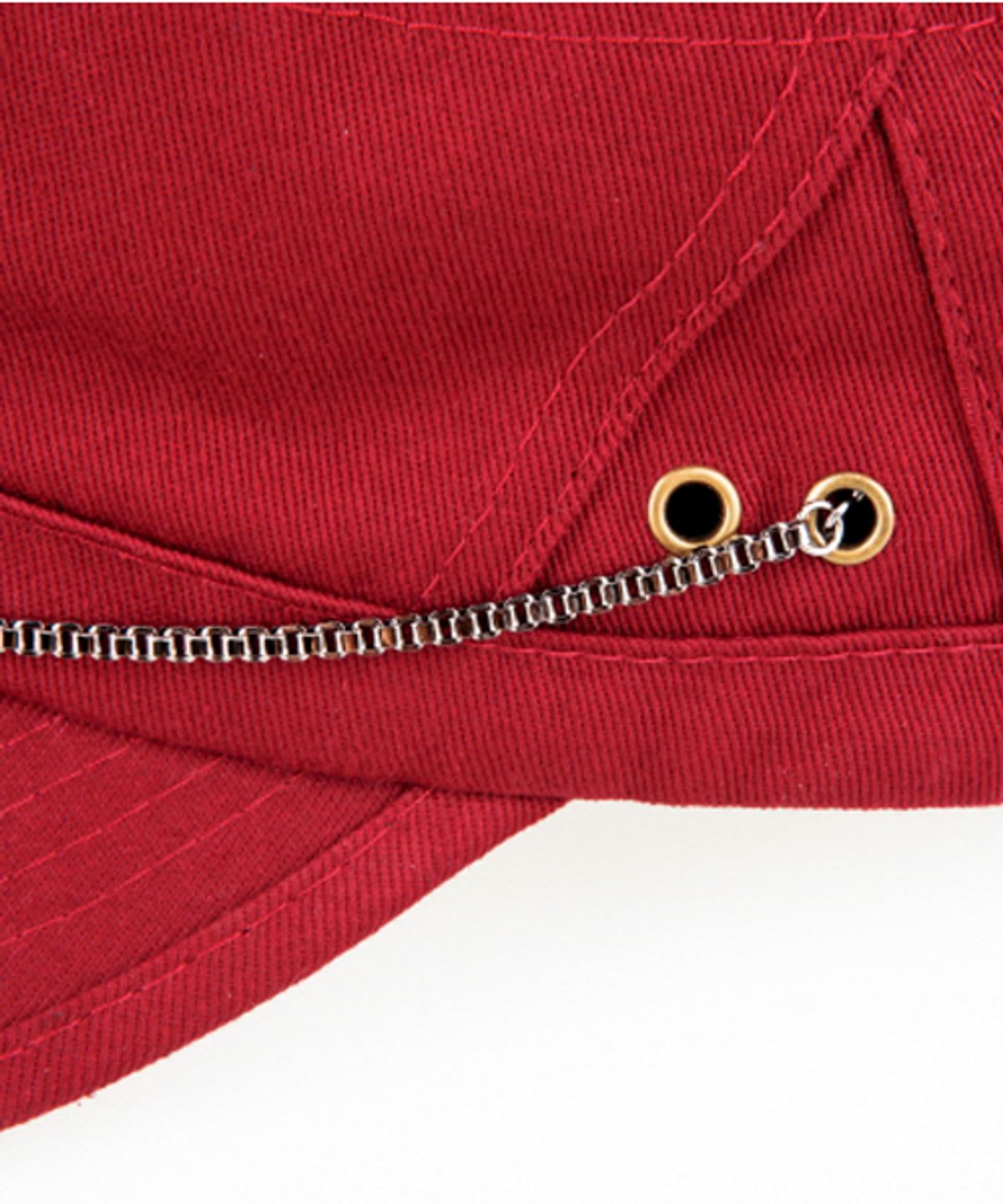 에잇볼륨(EIGHTVOLUME) EV CHAIN MILITARY CAP (RED)