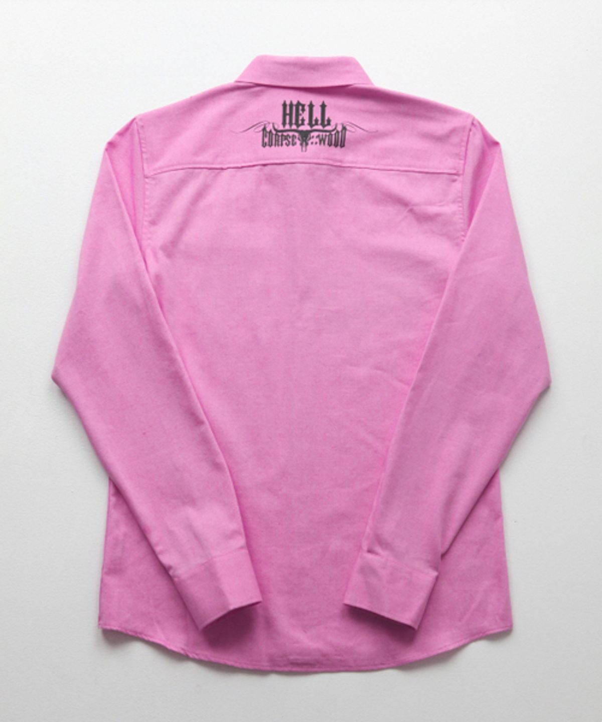 에잇볼륨(EIGHTVOLUME) COWBOYSFROMHELL OXFORD WORKSHIRTS (RED)