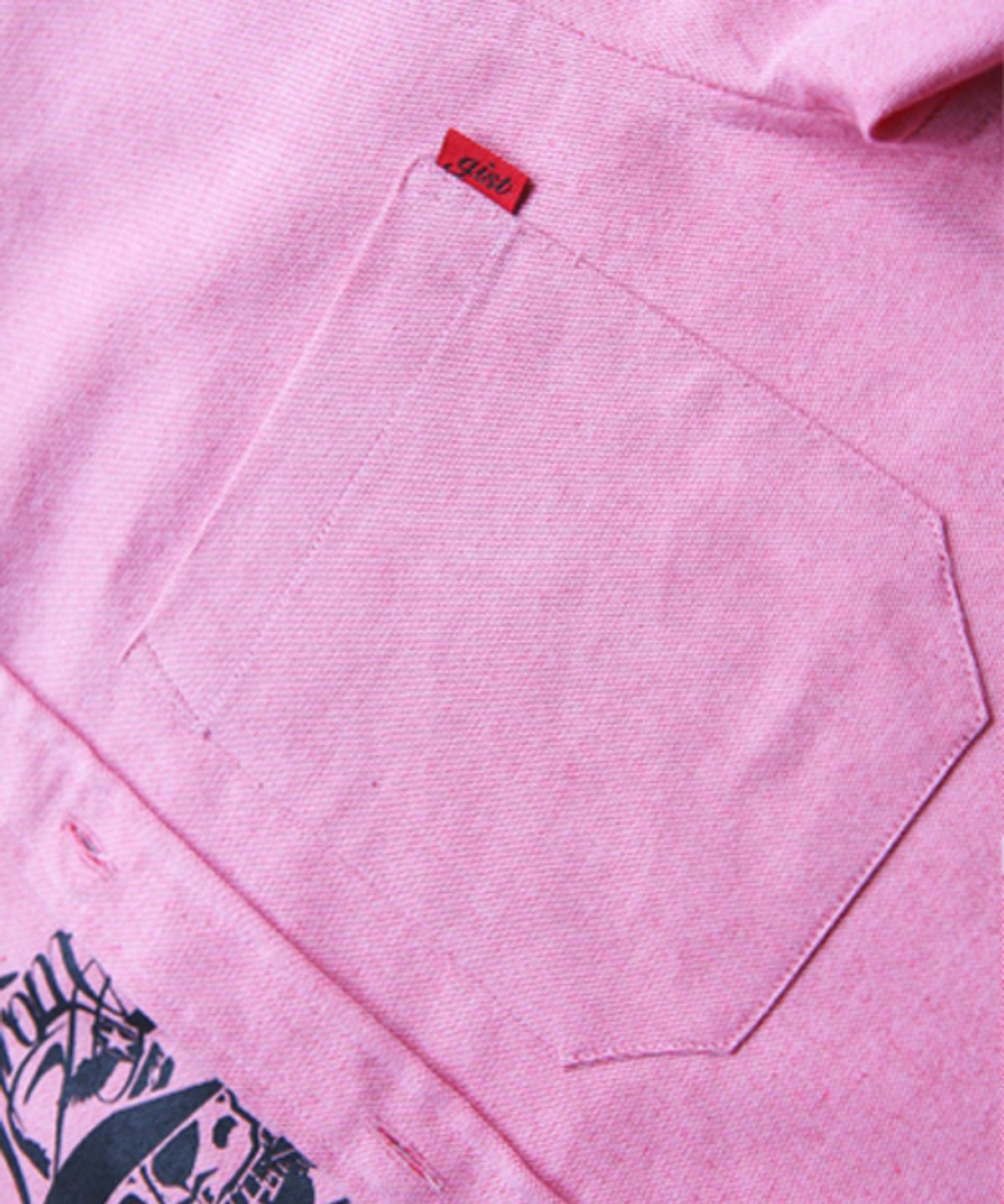 에잇볼륨(EIGHTVOLUME) COWBOYSFROMHELL OXFORD WORKSHIRTS (RED)