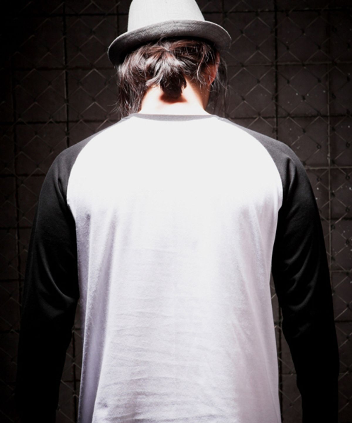 에잇볼륨(EIGHTVOLUME) BUSINESS ROCK 2 B/W RAGLAN