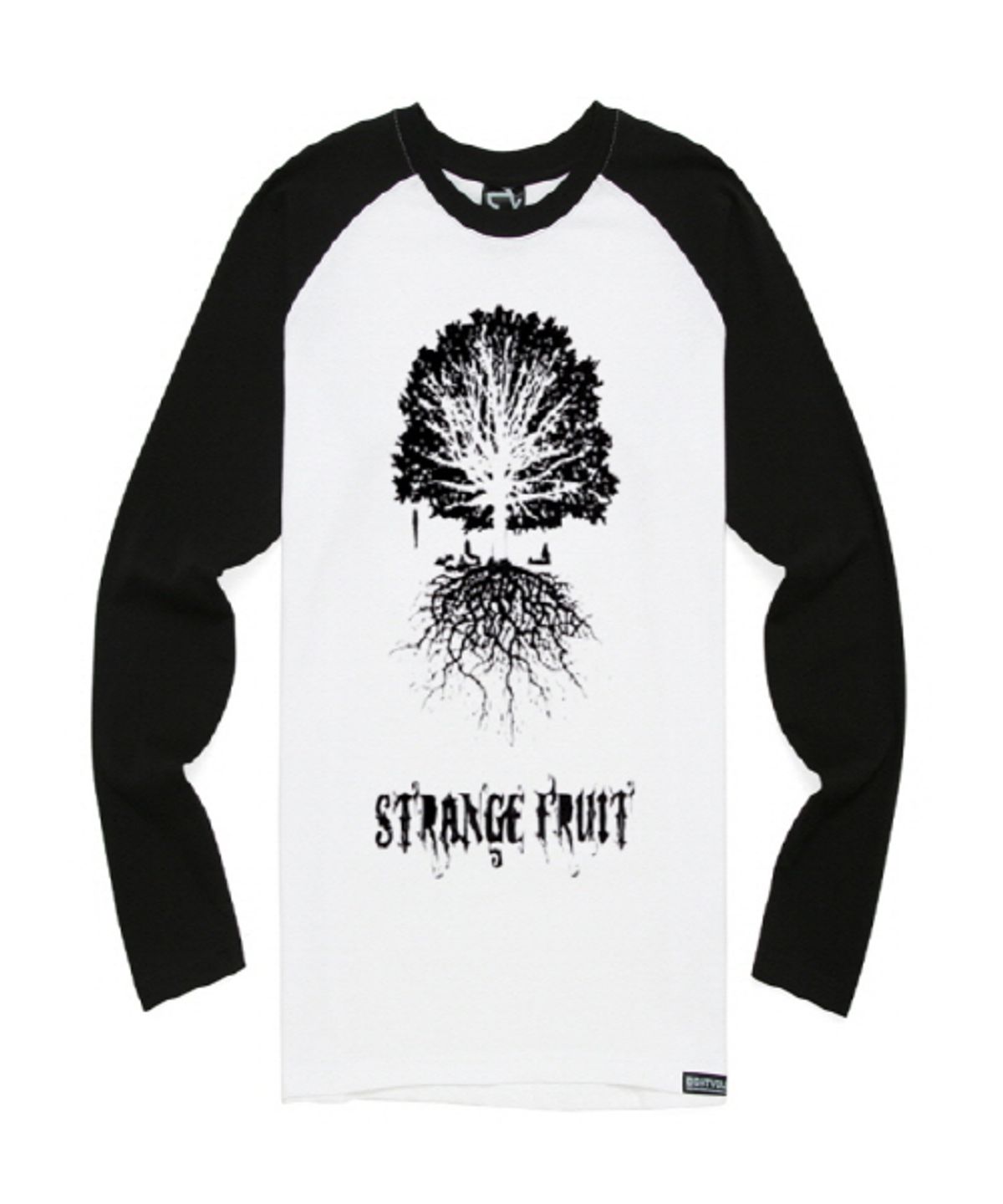 에잇볼륨(EIGHTVOLUME) STRANGE FRUIT B/W RAGLAN