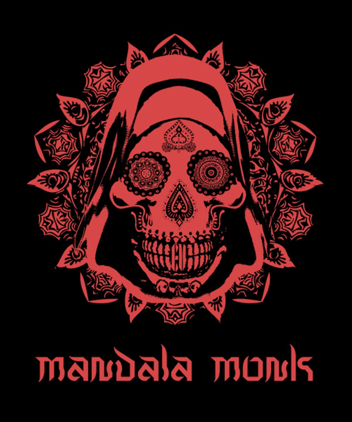 에잇볼륨(EIGHTVOLUME) MANDALA MONK B/D RAGLAN(REDGOLD)