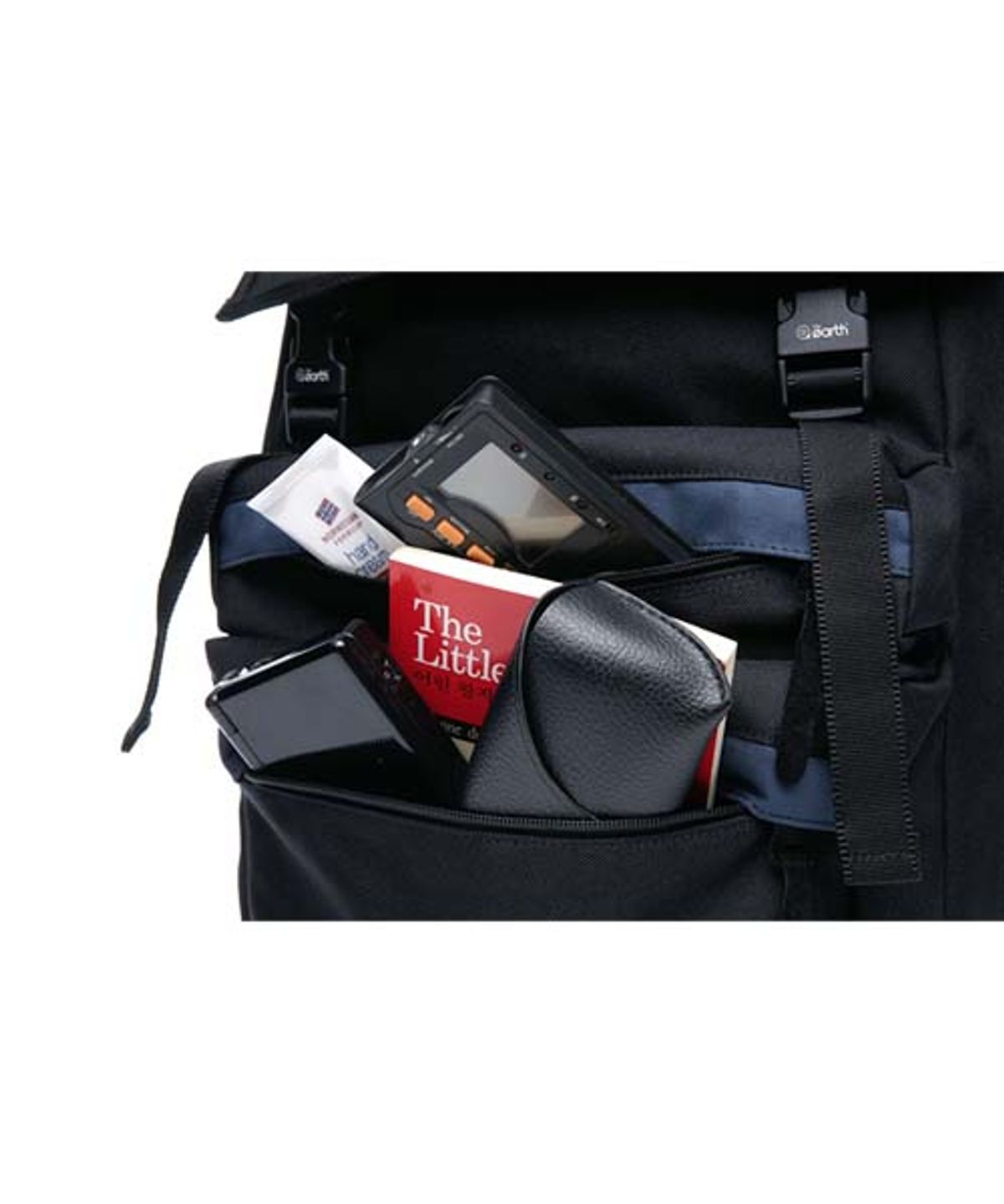 디얼스(THE EARTH) DISASTER BACKPACK BLACK NAVY
