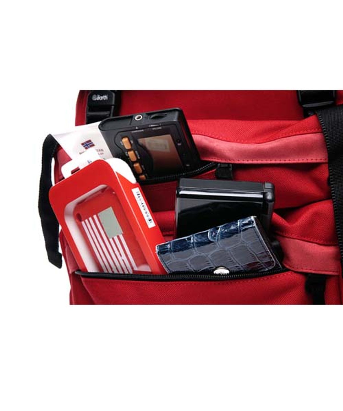 디얼스(THE EARTH) DISASTER BACKPACK RED