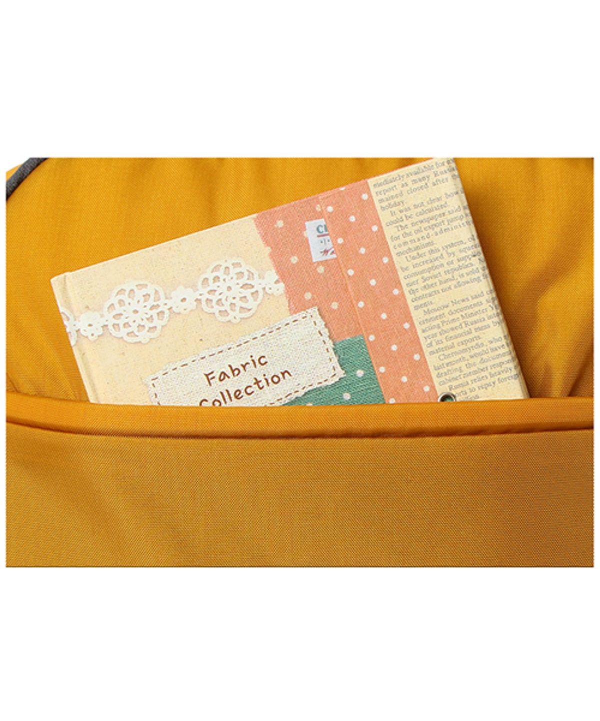 디얼스(THE EARTH) EDDY BACKPACK MUSTARD